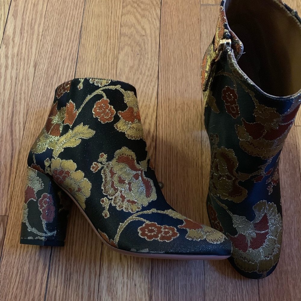 Aquazzura brooklyn floral booties - Picture 7 of 8